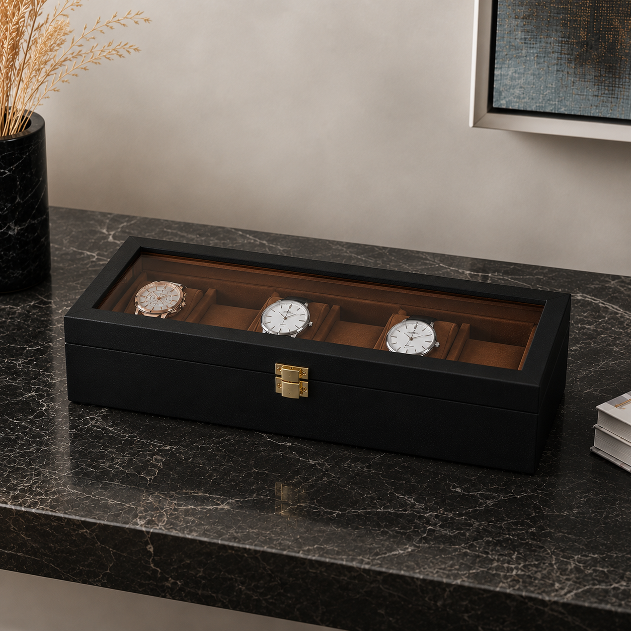 The Guard – 6 Slot Watch Box