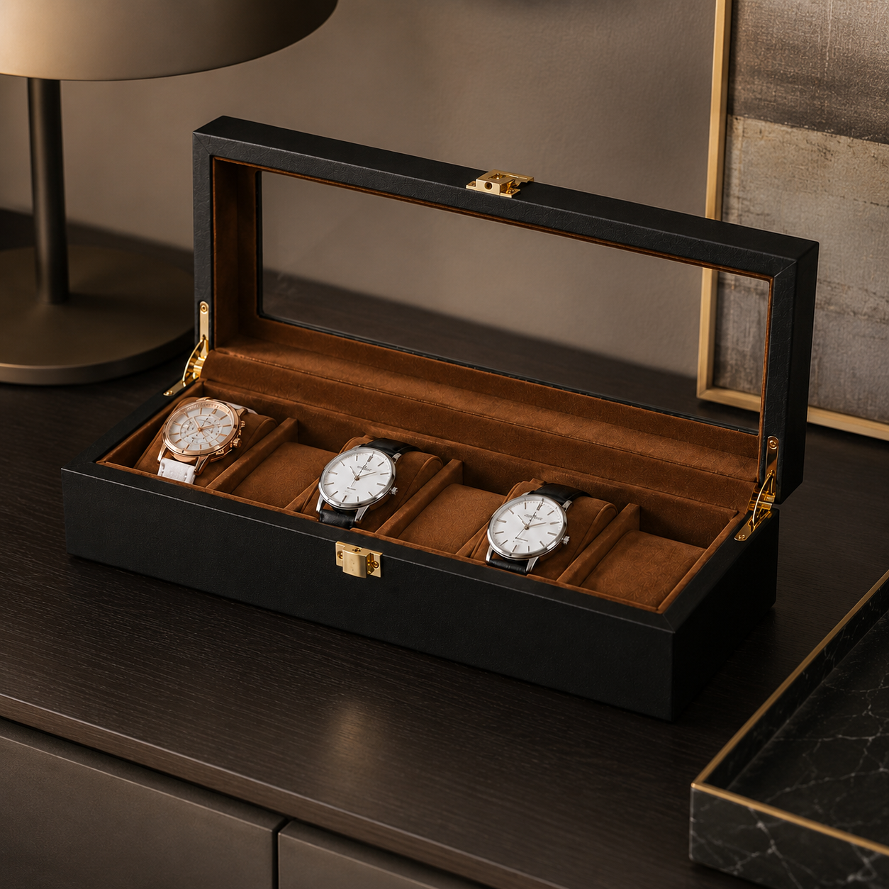 The Guard – 6 Slot Watch Box