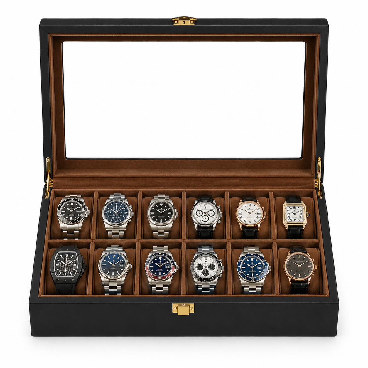 The Manor – 12 Slot Watch Box
