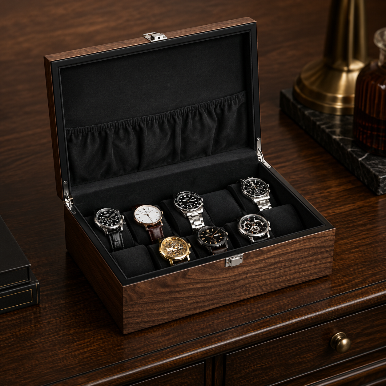 The Cabinet – 10 Slot Watch Box