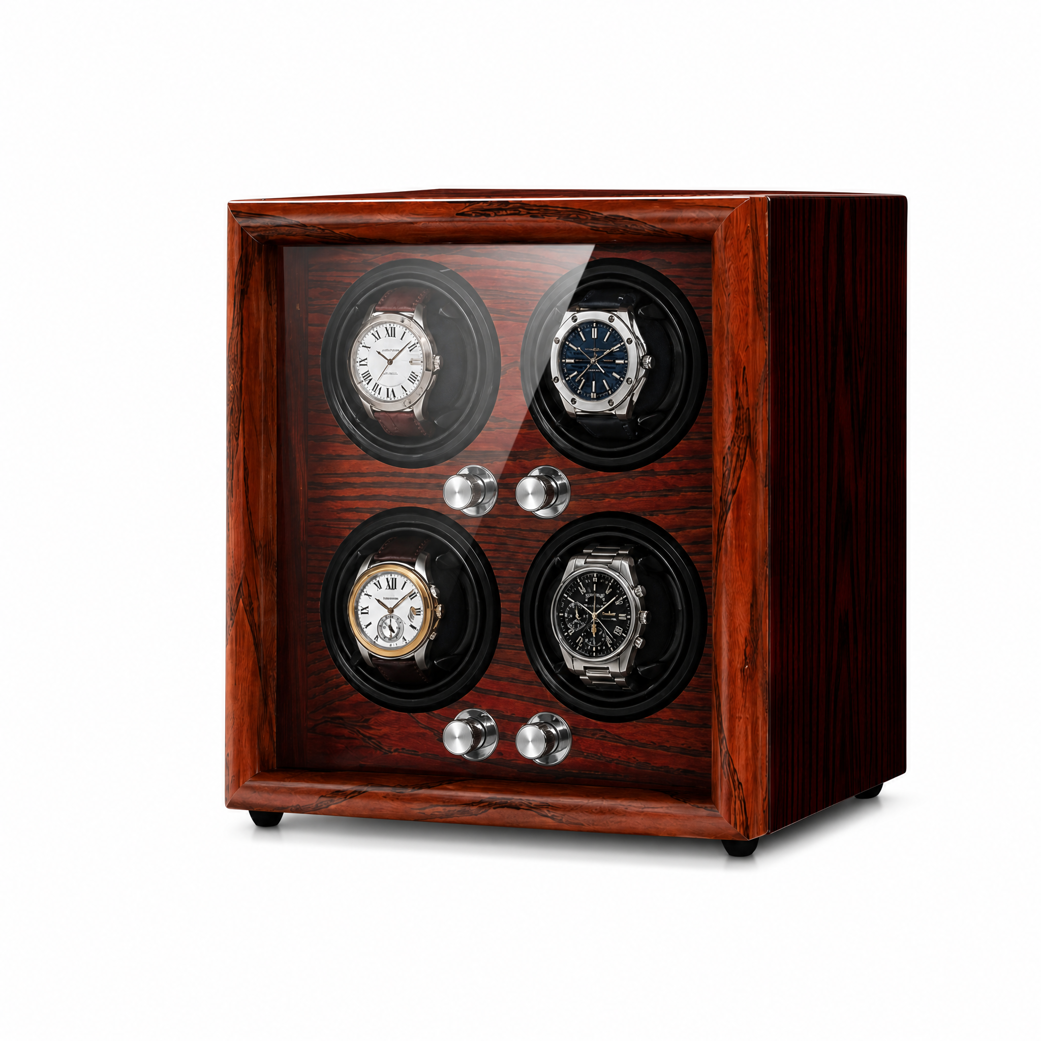 The Noyer – 4 Slot watch winder