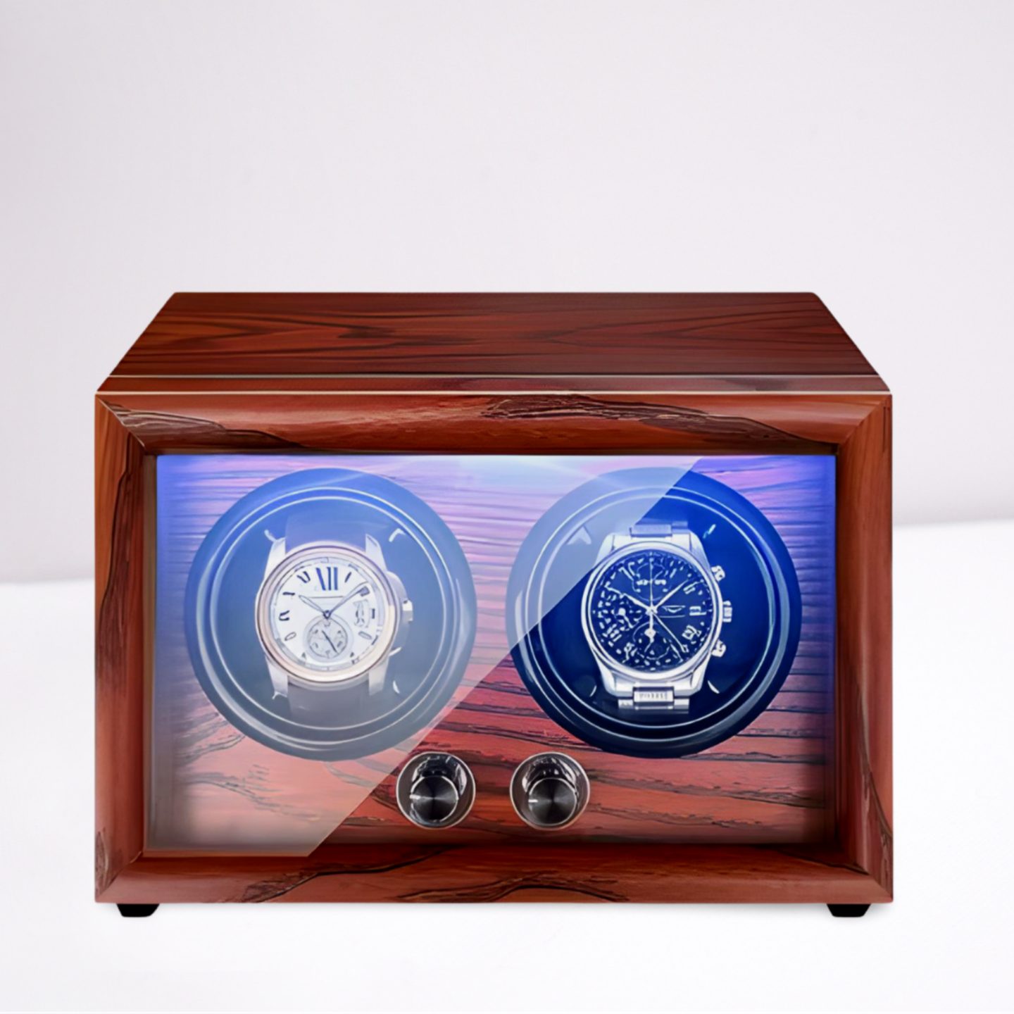 The Cabinet – 2-Slot Watch Winder