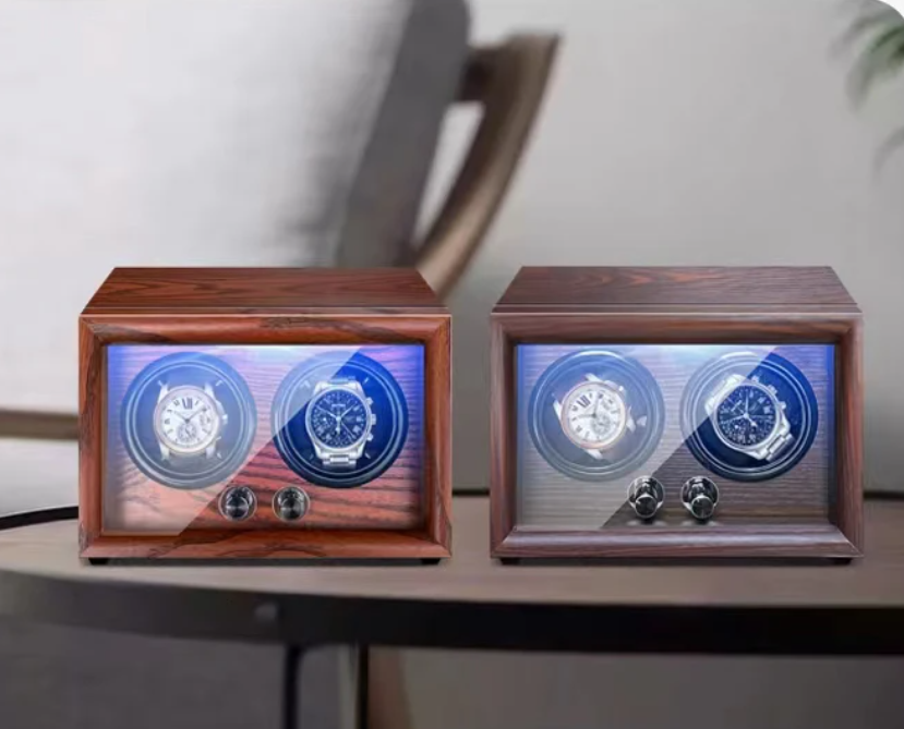 The Cabinet – 2-Slot Watch Winder