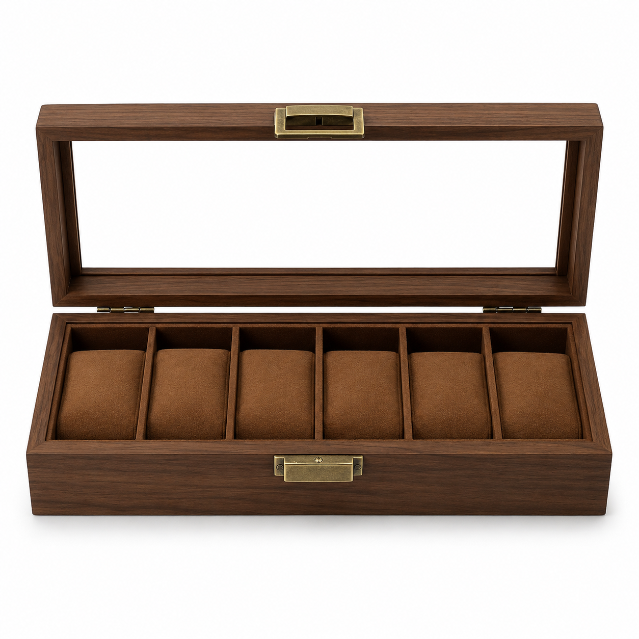 The Walnut – 6 Slot Watch Box