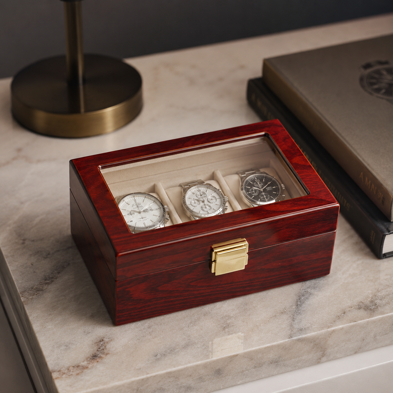 The Keeper – 3 Slot Watch Box