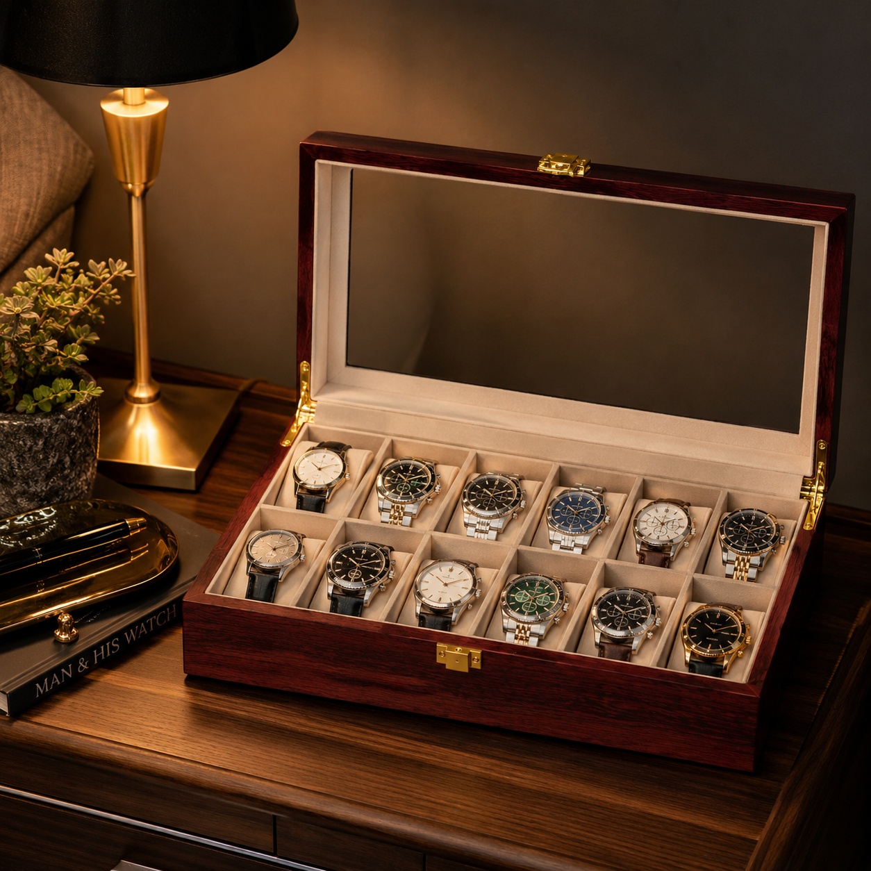 The Estate – 12 Slot Watch Box