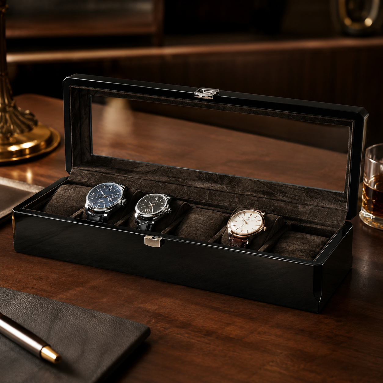 The Marlowe – 6 Slot Watch Box