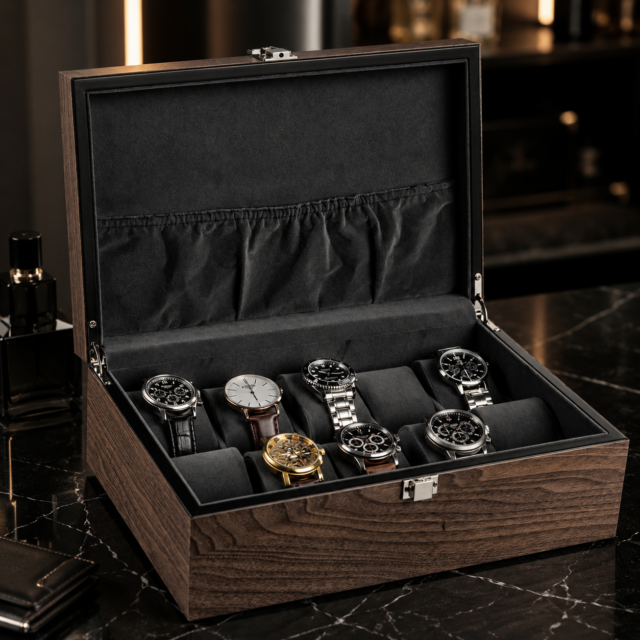The Cabinet – 10 Slot Watch Box