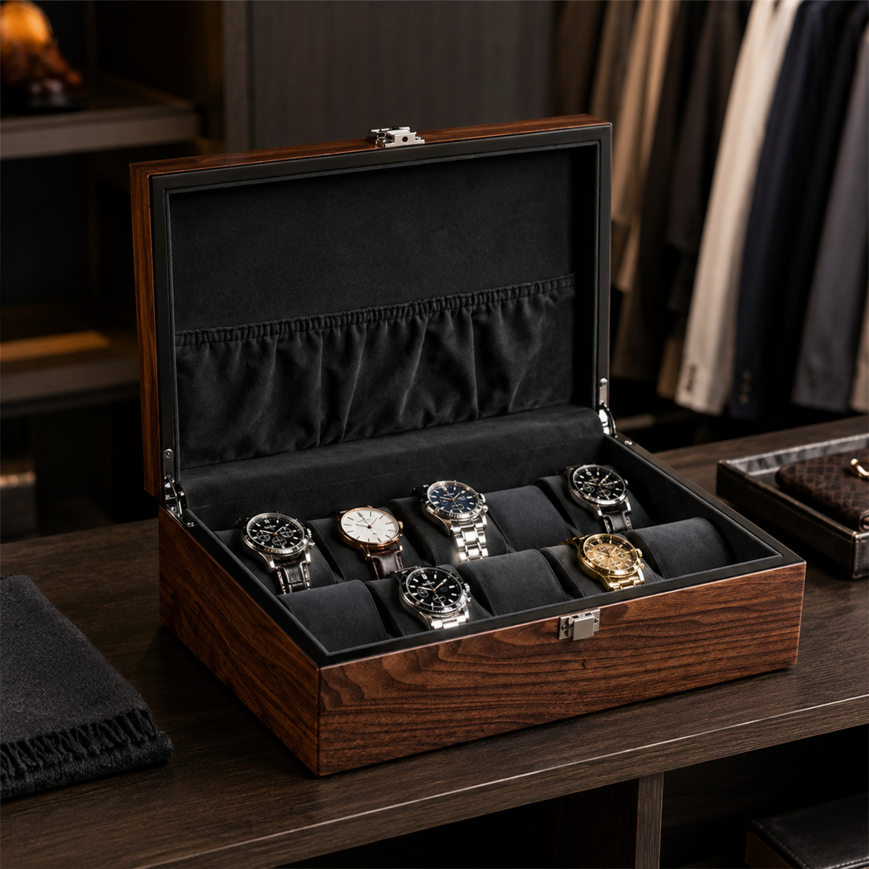 The Cabinet – 10 Slot Watch Box