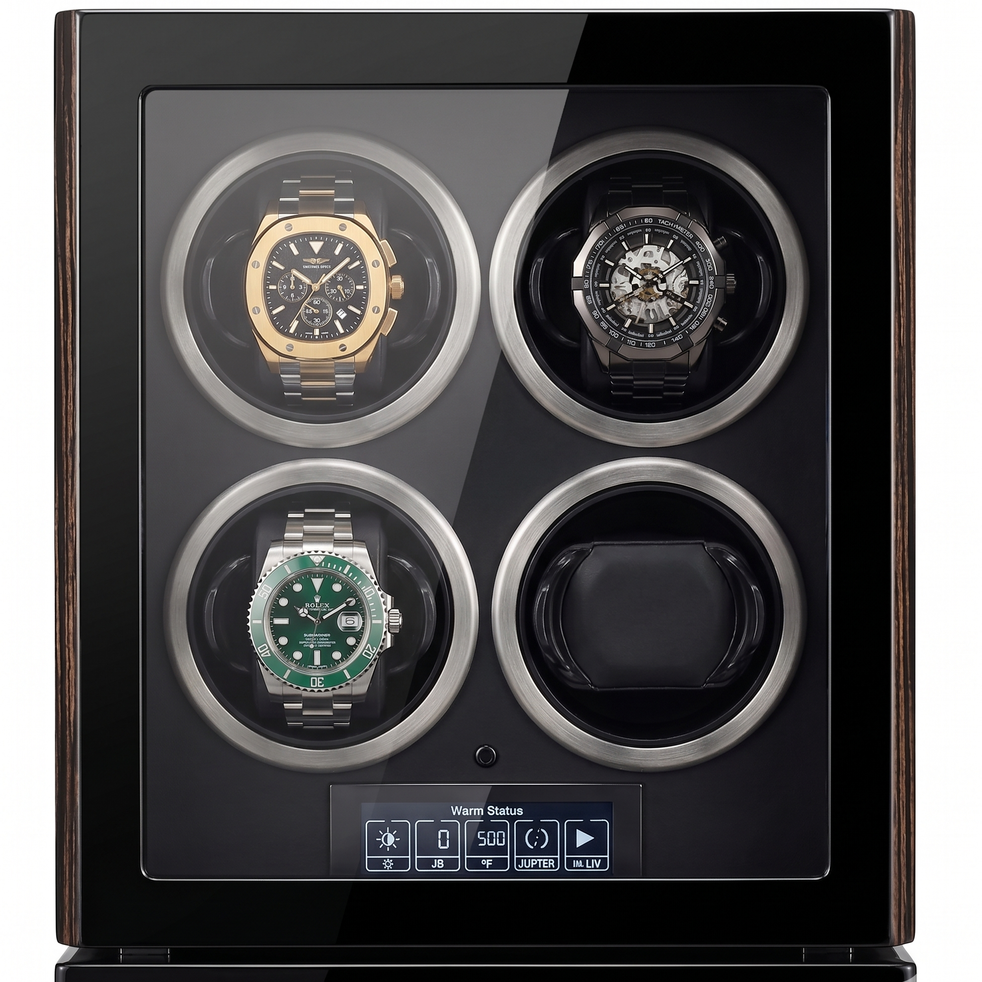 The Opulent – 4-Slot Watch Winder