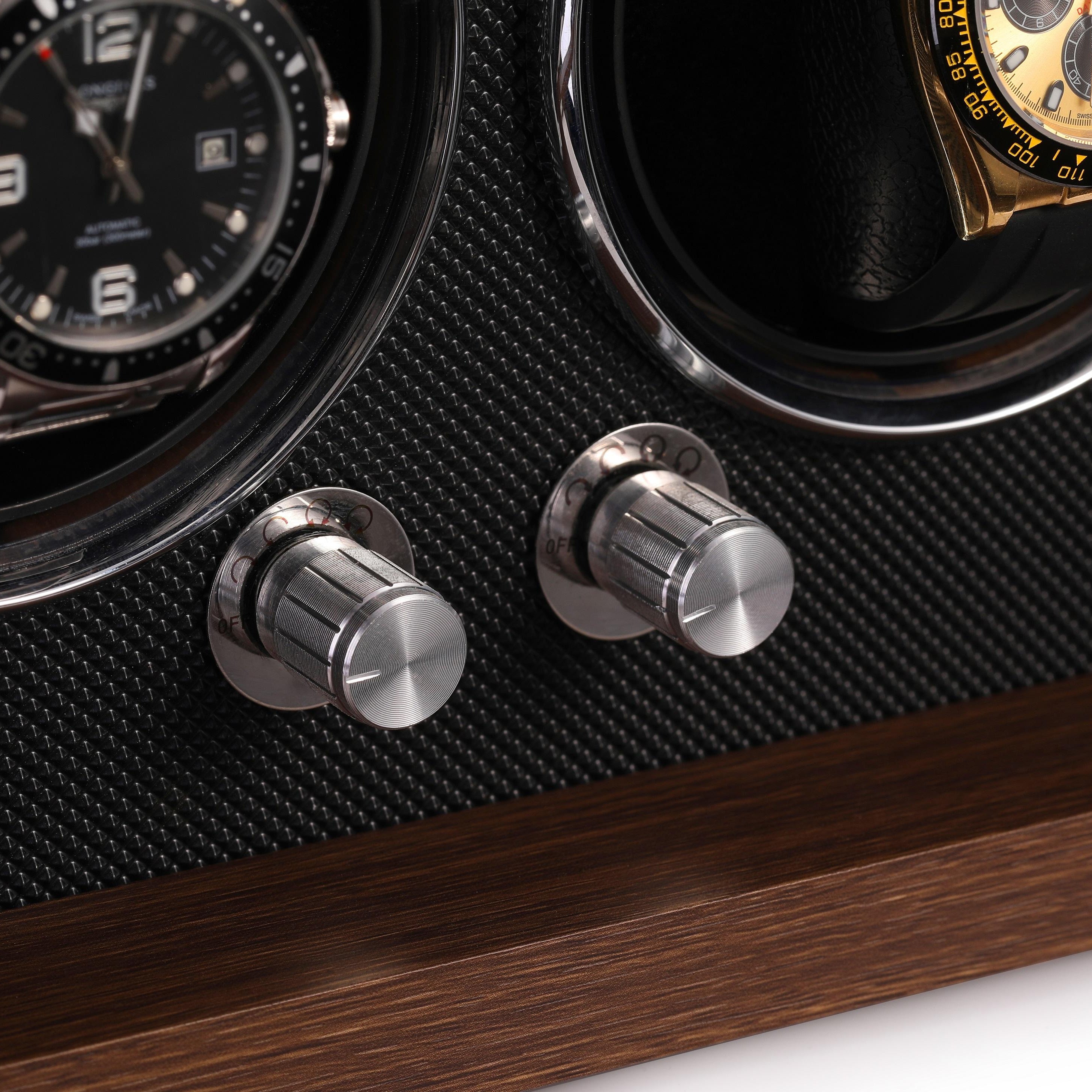 The Onyx – 2-Slot  Watch Winder