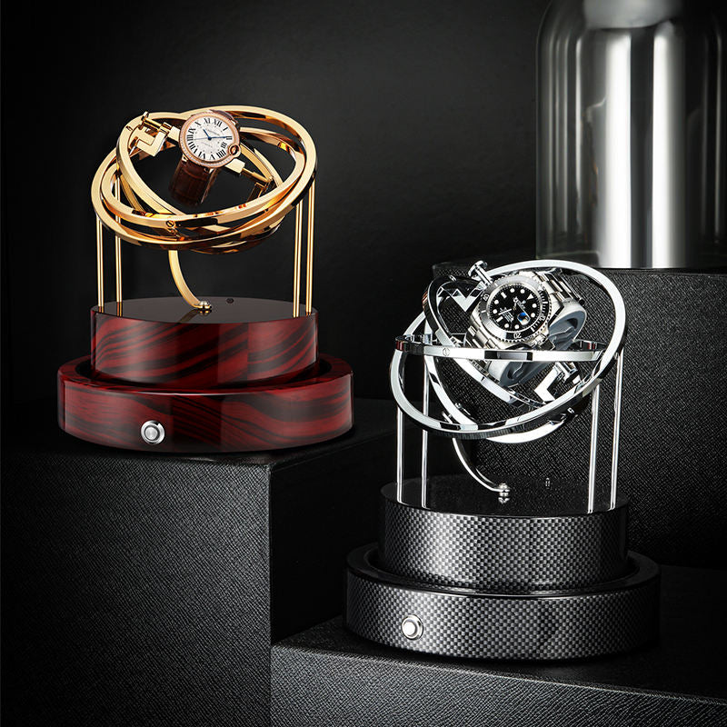 The Orbital Carbone – Single Watch Winder