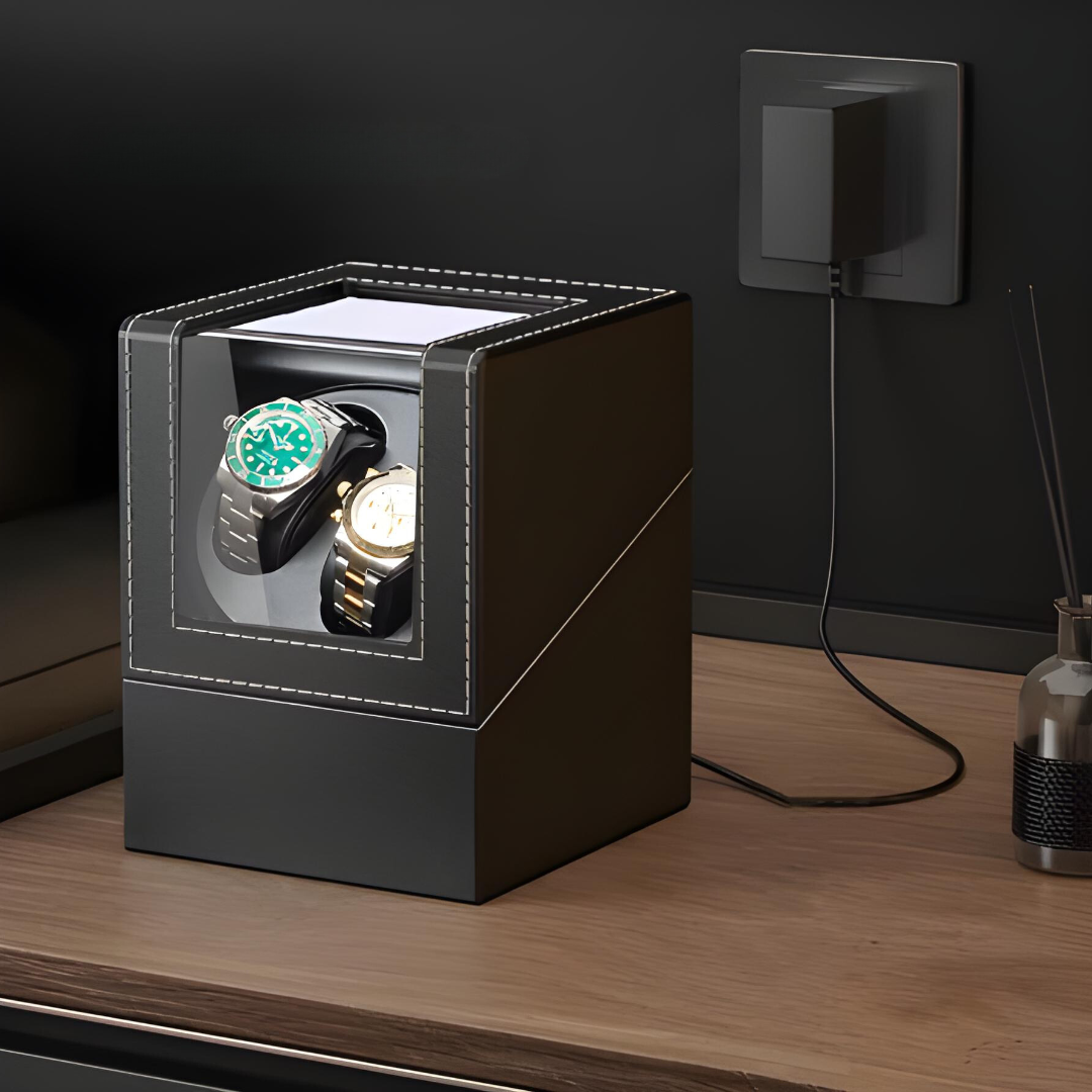 The Lacquer – 2-Slot Watch Winder