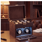The Tanneur – 2-Slot Watch Winder Coffret