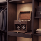 The Tanneur – 2-Slot Watch Winder Coffret