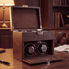 The Tanneur – 2-Slot Watch Winder Coffret