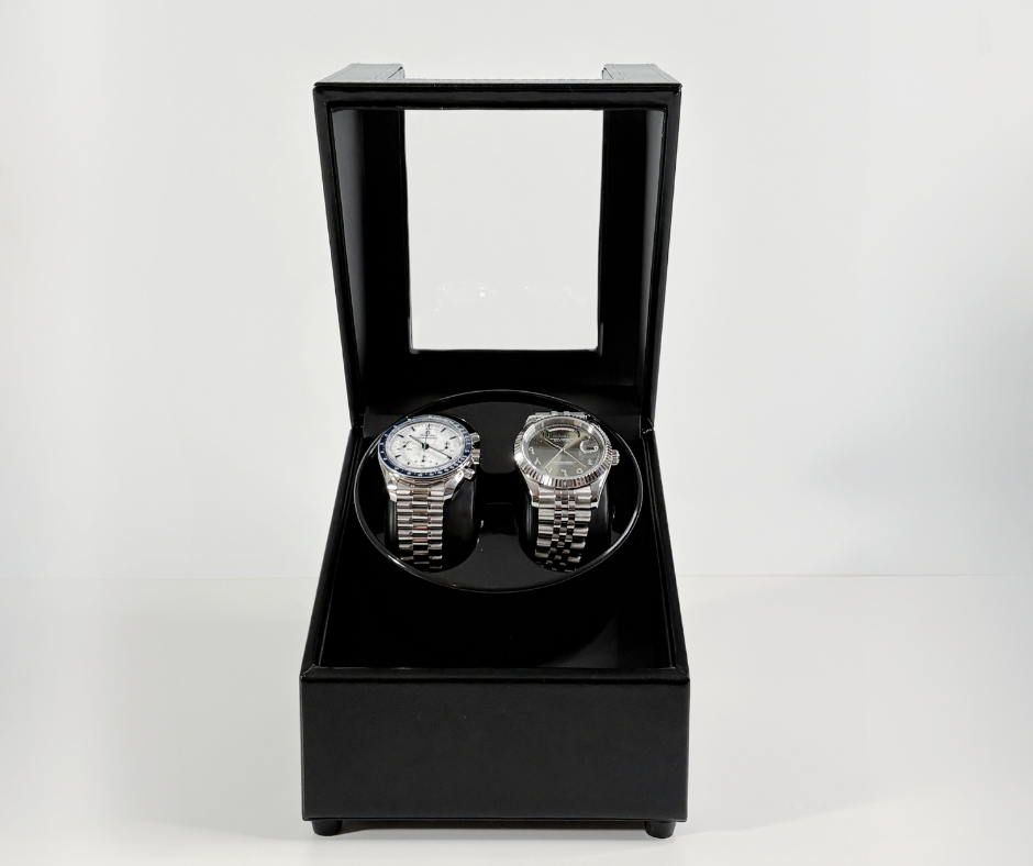 The Lacquer – 2-Slot Watch Winder