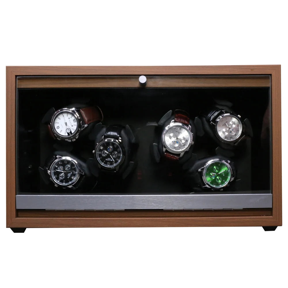 6-Slot Rechargeable Watch Winder – Portable & Powerful - image 1