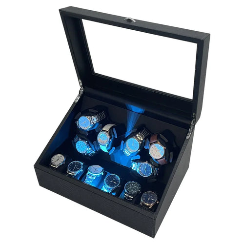 Premium 6-Slot Watch Winder Box - image 1