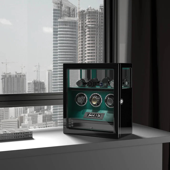 The Émeraude – 3-Slot Watch Winder