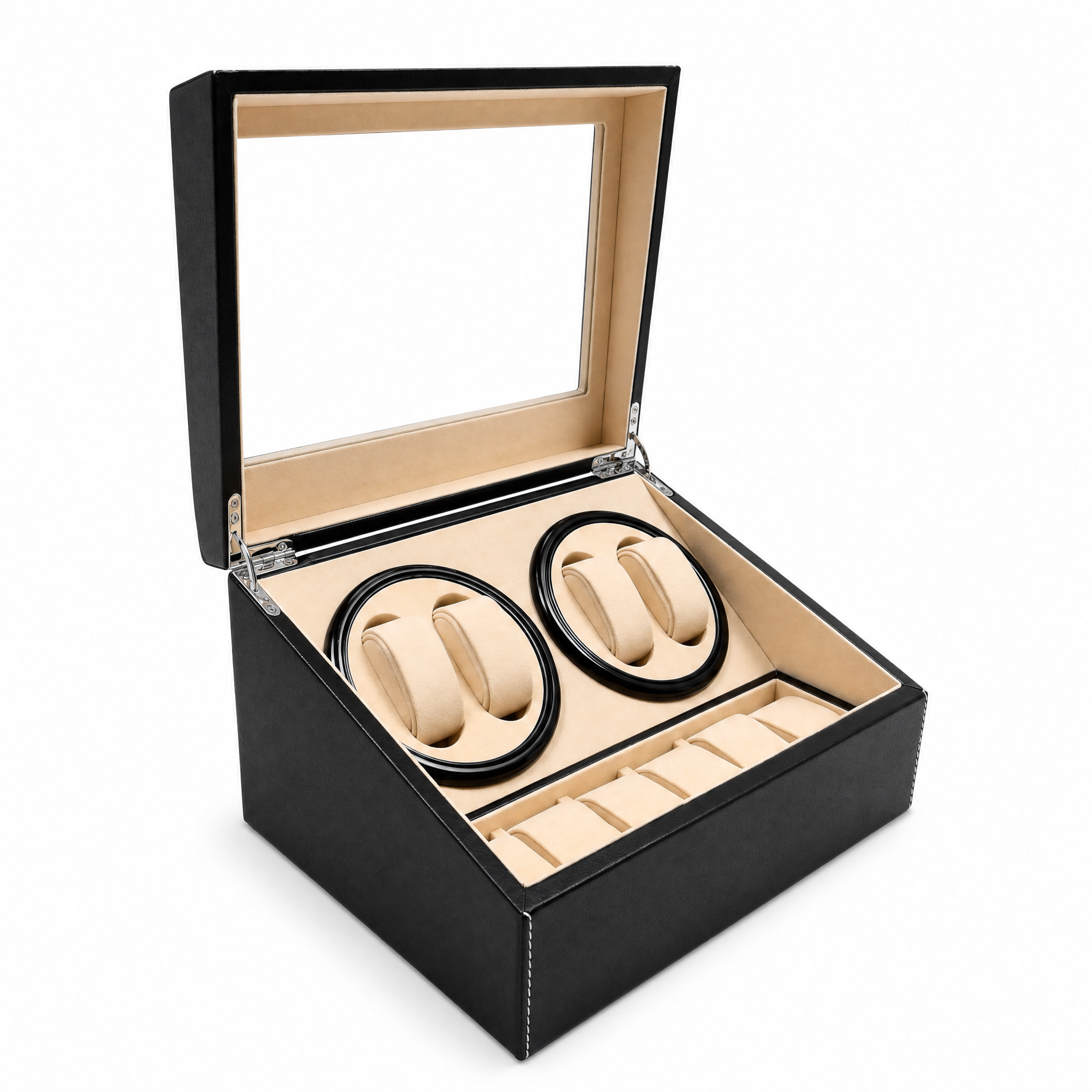 The Deluxe – 4 Slot watch winder